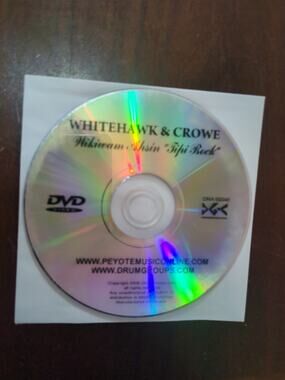 WHITEHAWK & CROWEWikiwam Ahsin "Tipi Rock" dvd